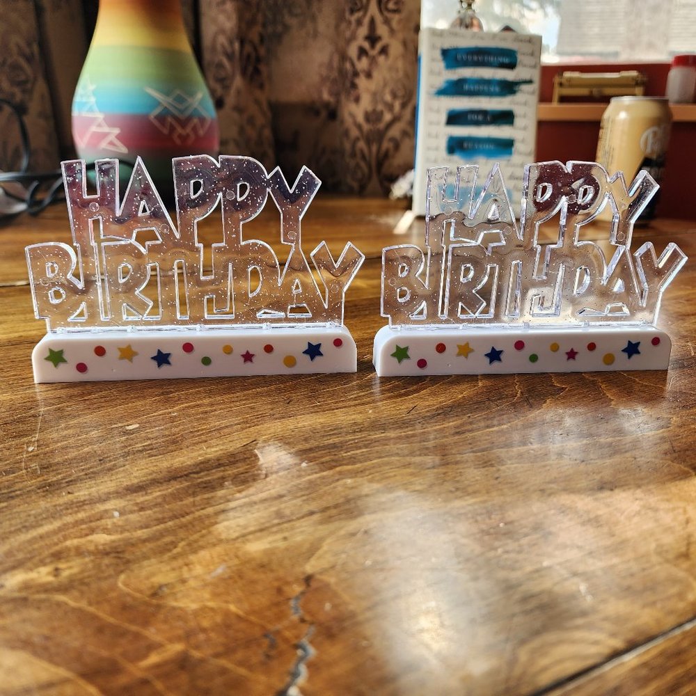 Way To Celebrate Birthday Cake Toppers
